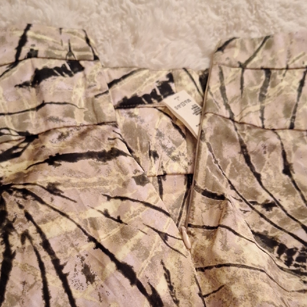 Free People Normani High Waist Midi Skirt Magic Smoke Combo Size 0 - Picture 6 of 7